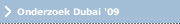 Onderzoek Dubai '09